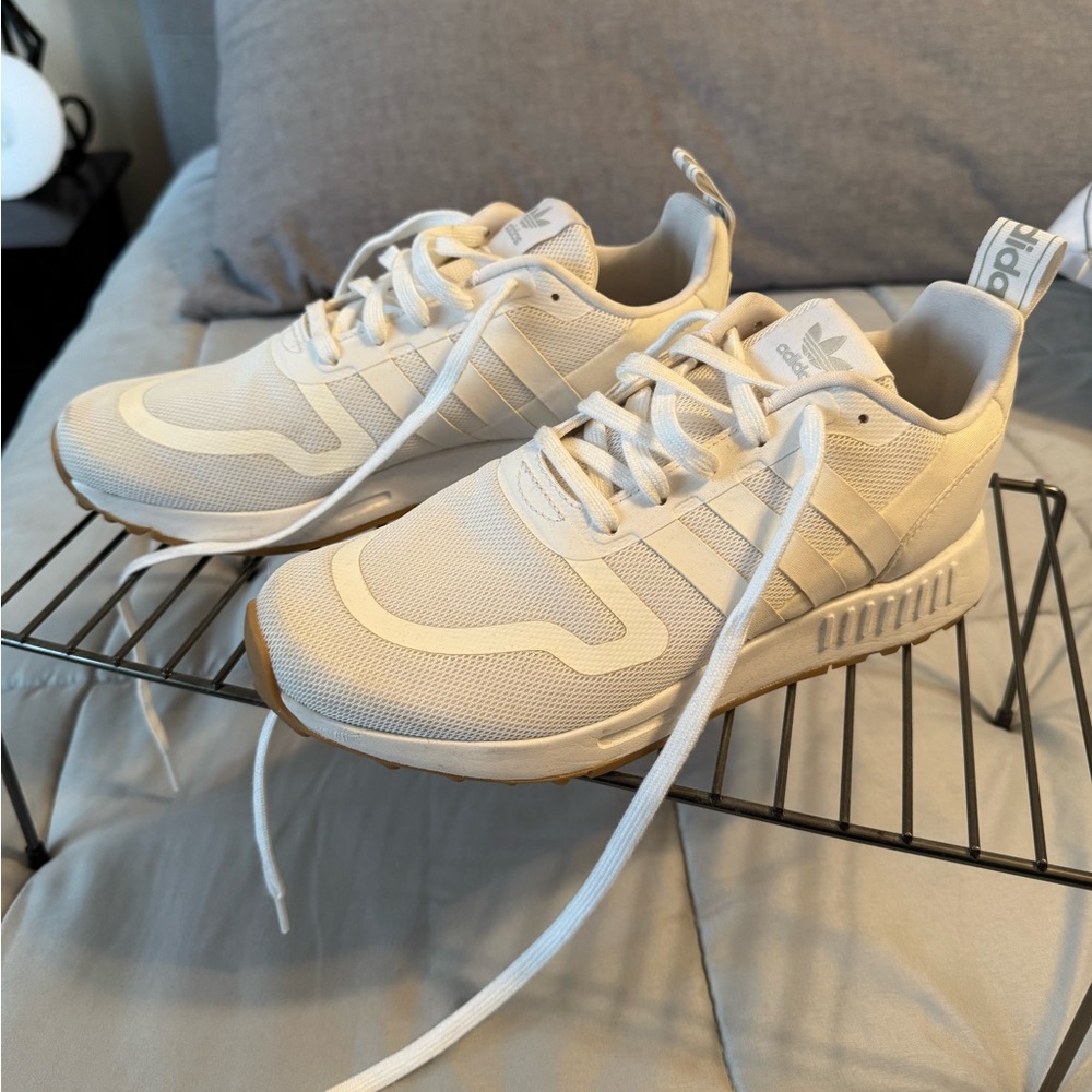 Adidas Smooth Runner White Sneakers